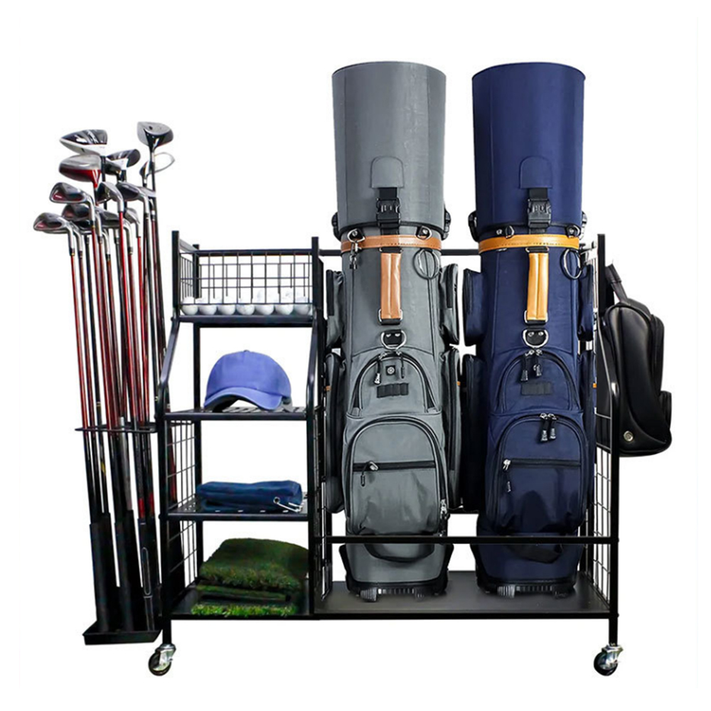 Sports Equipment Garage Organizer - Rak Organizer Garasi Penyimpanan Tas Golf