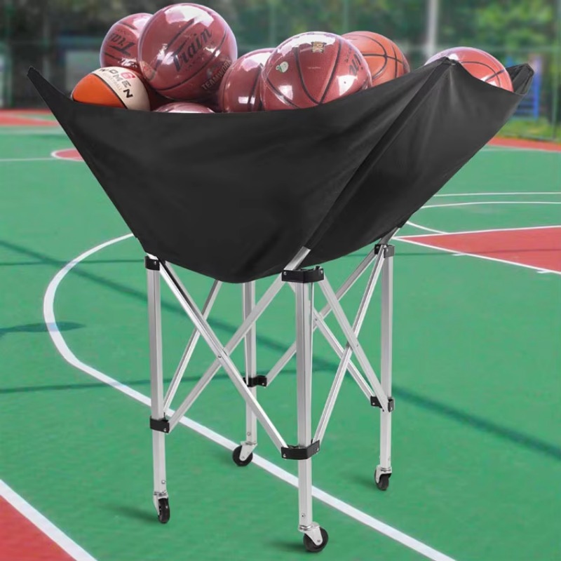 Sports Equipment Football - Troli Bola Latihan Lipat Portabel Beroda