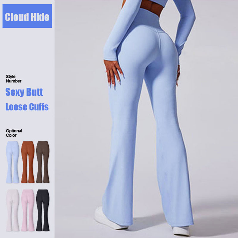 Sports Equipment At Home - Cloud menyembunyikan celana panjang Yoga wanita,