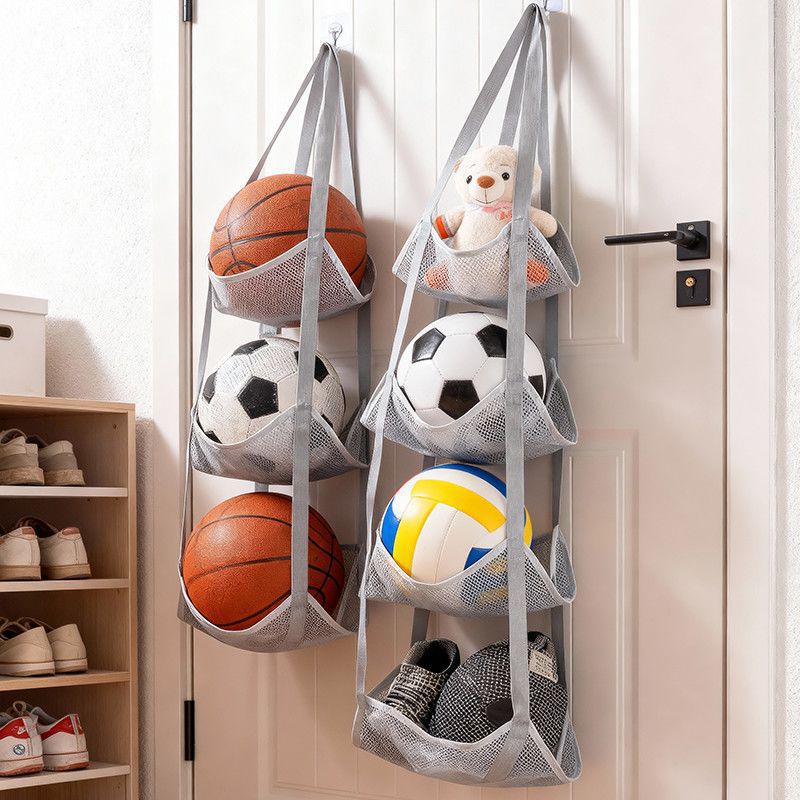 Tas Penyimpanan Bola Gantung D - Sports Equipment Garage Organizer ulasan dan harga