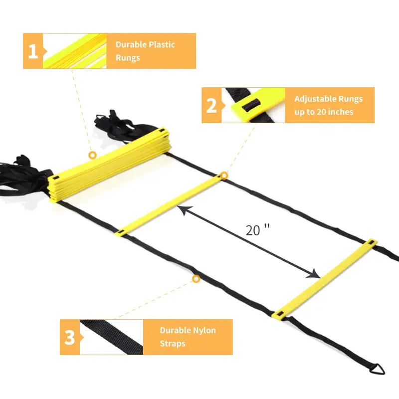 Tangga Kelincahan 6m & Papan L - Sports Equipment Football ulasan dan harga
