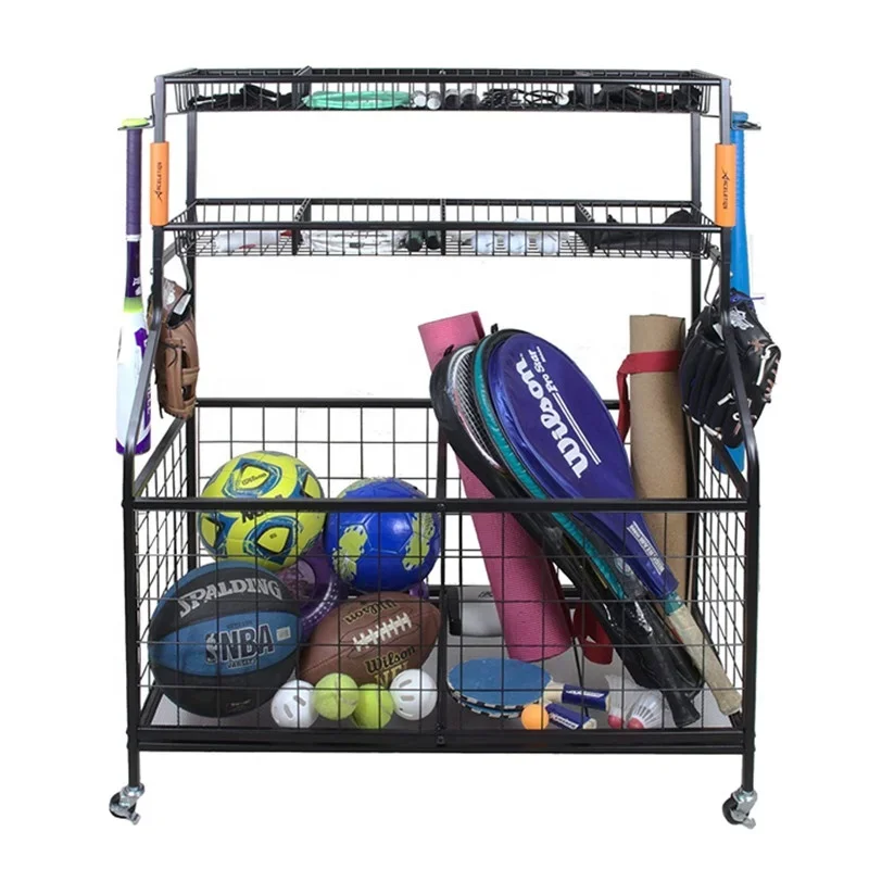 Organizer Penyimpanan Peralata - Sports Equipment Garage Organizer ulasan dan harga