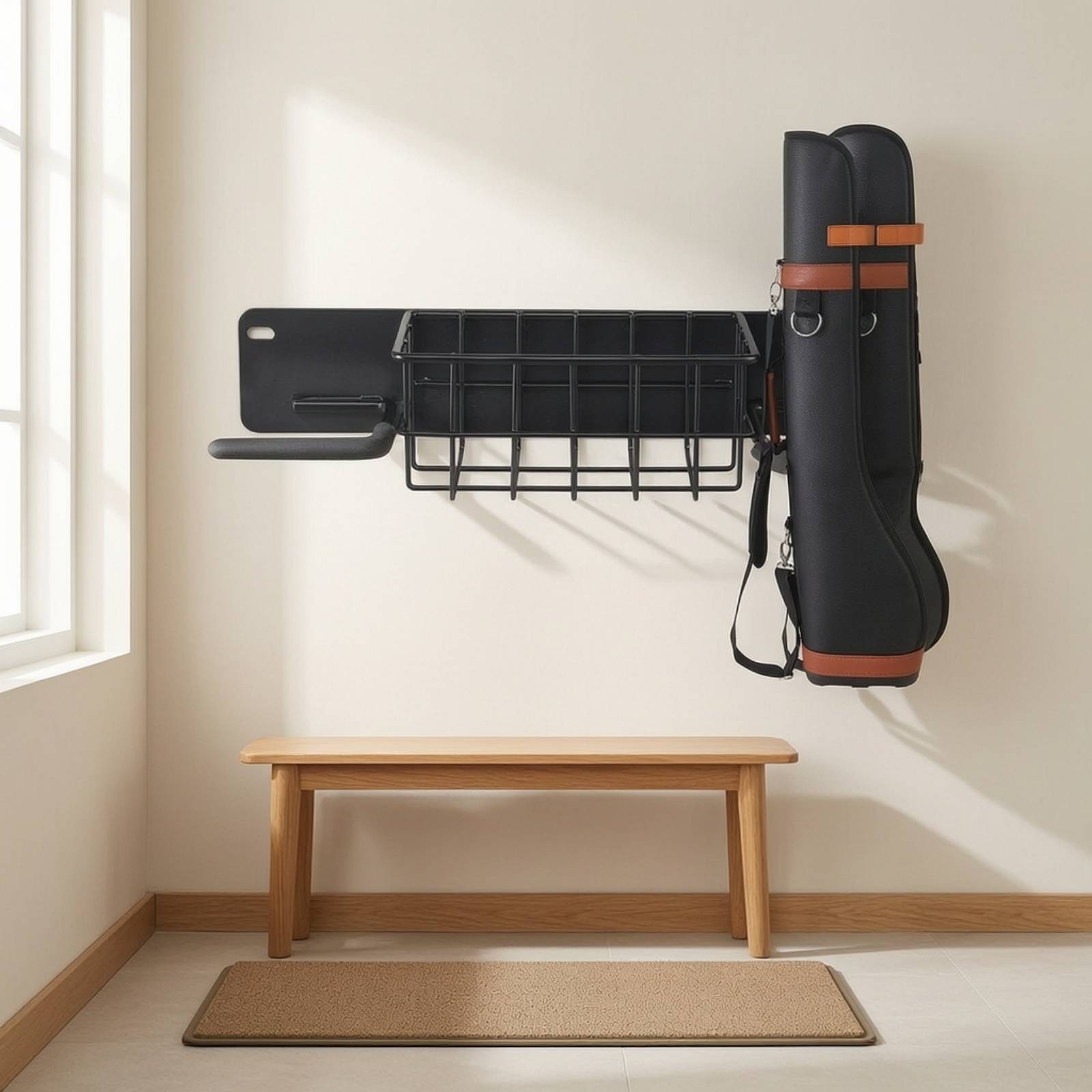Rak Penyimpanan Golf yang Dipa - Sports Equipment Garage Organizer ulasan dan harga