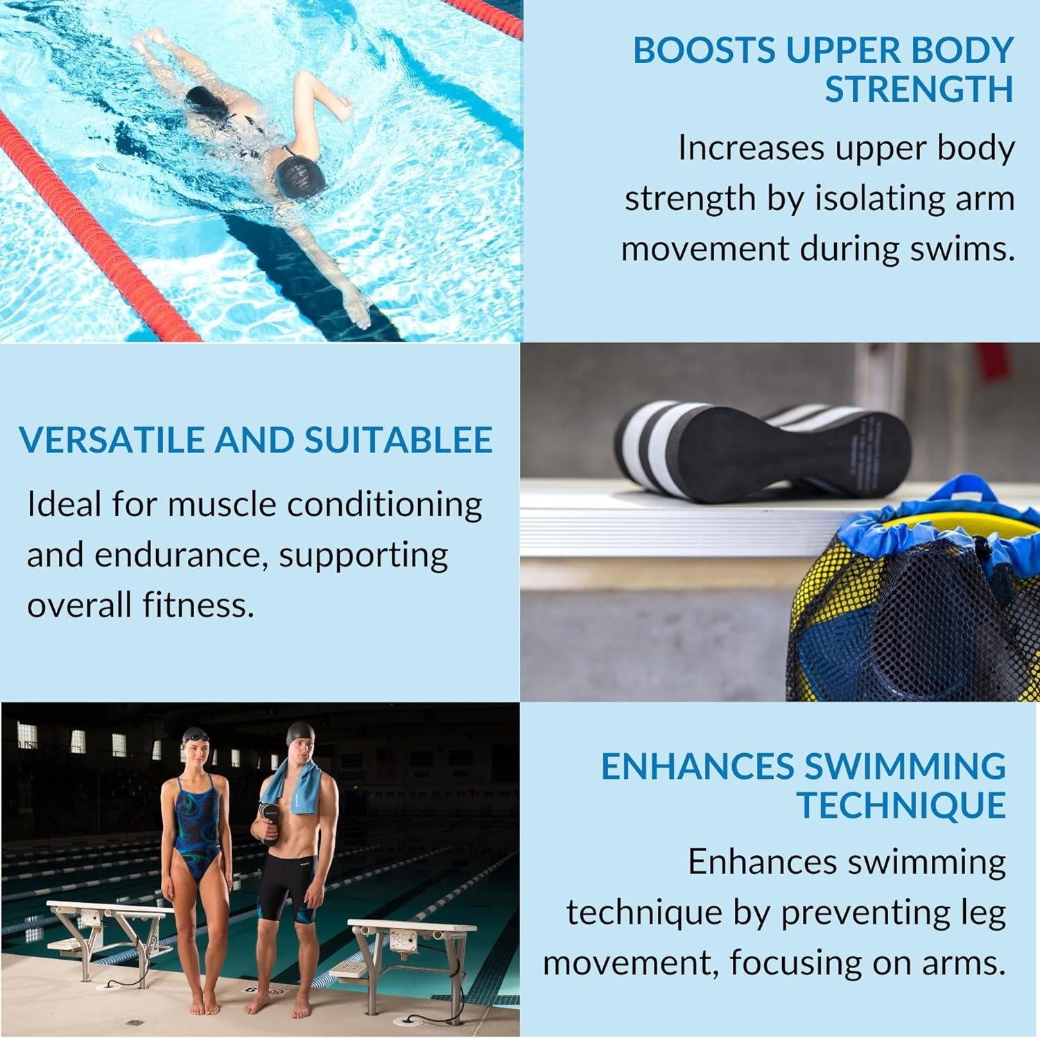 Alat latihan renang untuk pemu - Pull Buoy Swimming ulasan dan harga