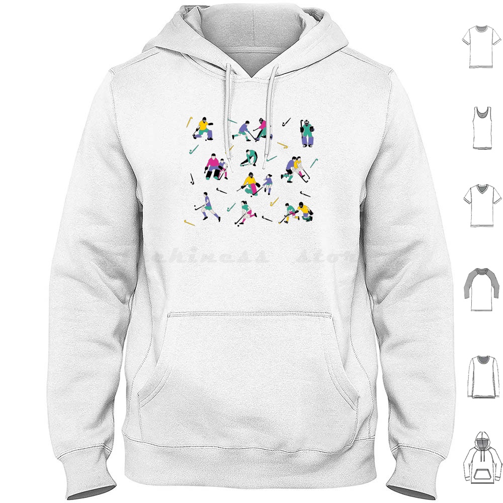 Hoodie Hoki dengan Gambar Obje - Field Hockey Stick ulasan dan harga