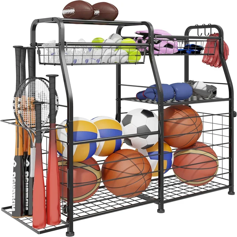 Rak Penyimpanan Bola 2026 Sist - Sports Equipment Garage Organizer ulasan dan harga